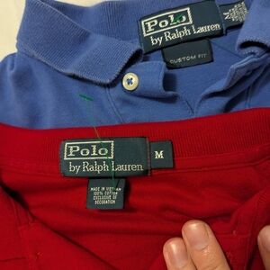 Two POLO Ralph Lauren Red Bottoms